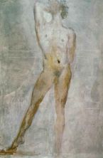 Haga click para ver la imagen ampliada 1969_07_study of a male nude - saint sebastian 1969.jpg